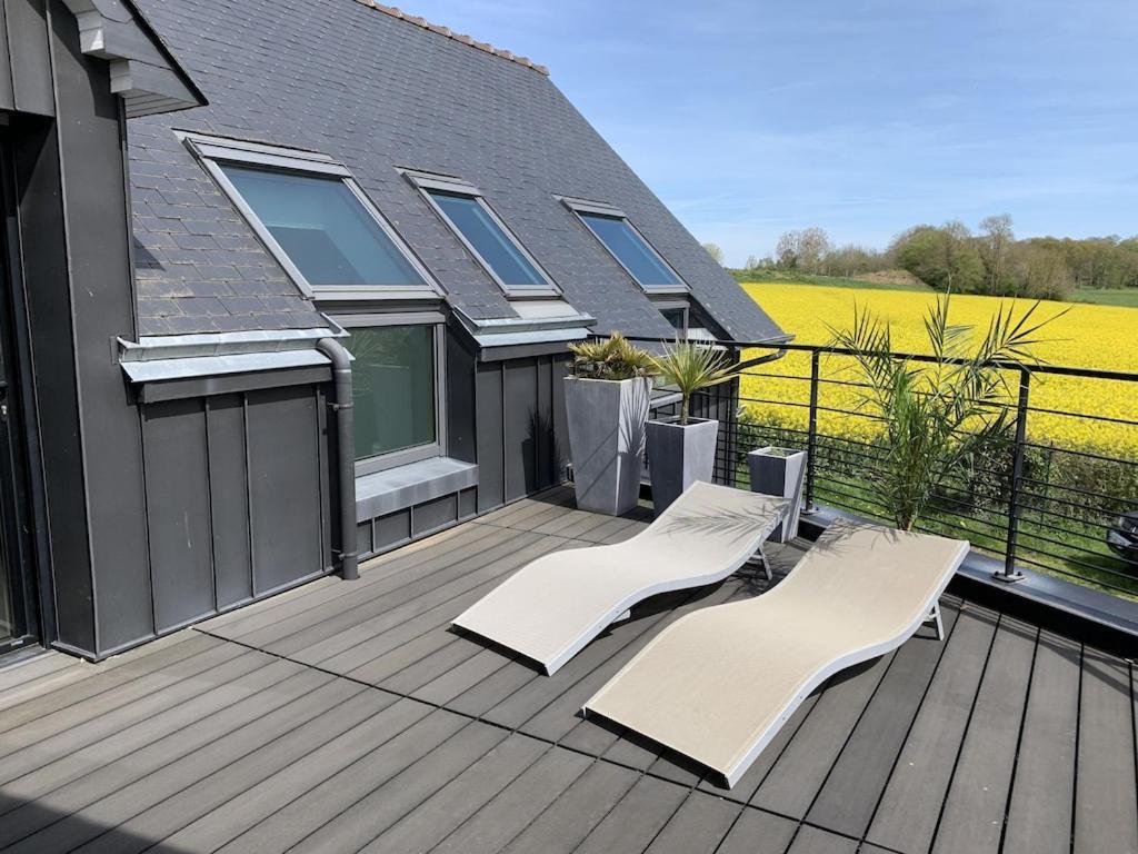 La Maison D'Aurelie Pleudihen-sur-Rance Bagian luar foto
